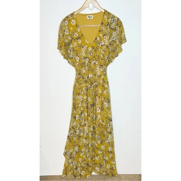 Show Me Your Mumu Paloma Dress Flirtin Floral Size Small - Picture 3 of 11